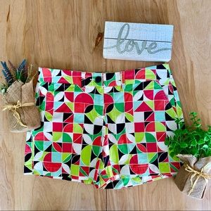 Crown & Ivy Shorts Geometric pattern